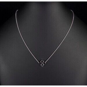 India Hicks Legacy Letter G Necklace Womens Silver Initial Pendant Jewelry